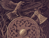 Vikings norse mythology art